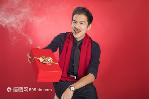 新年商務人像廣告禮品 專業形象與節日祝福的完美融合